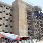 500 बेड अस्पताल का निर्माण