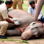 मध्य प्रदेश में हाथियों पर टूटा कहर