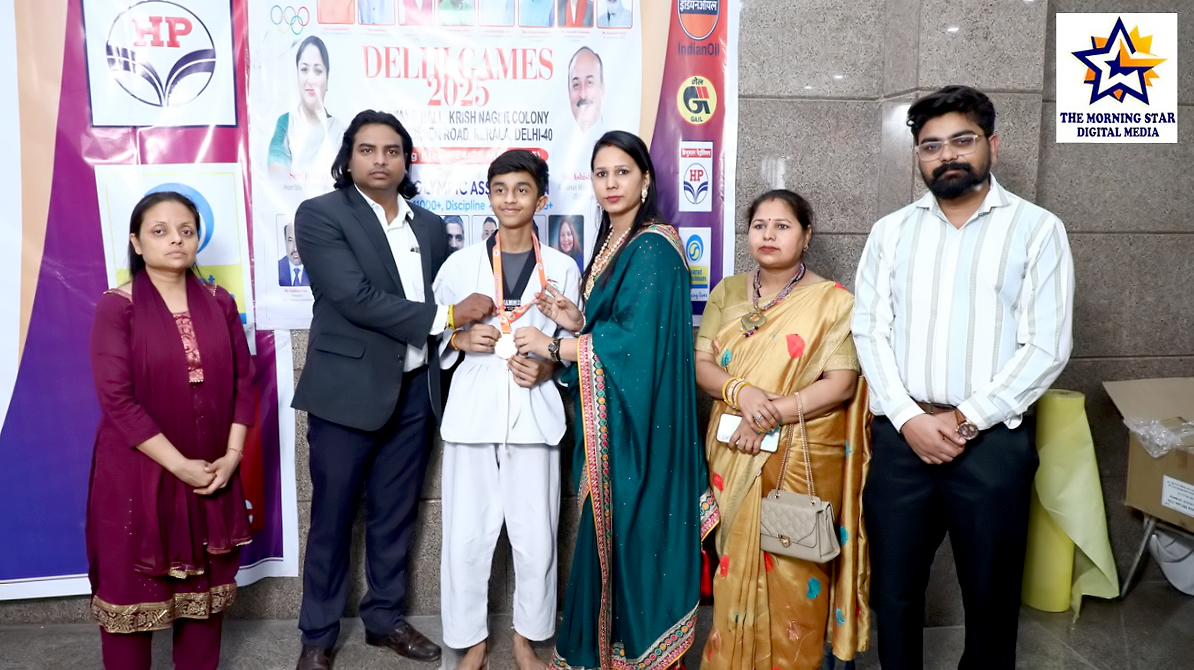 दिल्ली गेम्स 2025: फ्लाइंग किक मार्शल आर्ट प्रतियोगिता में शानदार प्रदर्शन