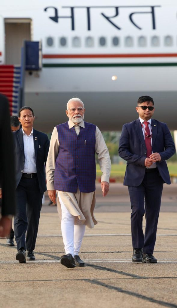 प्रधानमंत्री मोदी की ब्रिटेन यात्रा