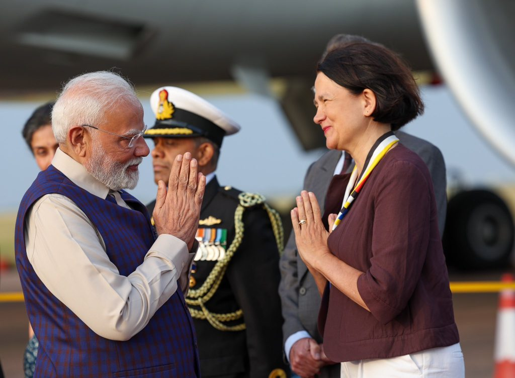 प्रधानमंत्री मोदी की ब्रिटेन यात्रा