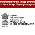 14,599 आंगनवाड़ी-सह-क्रेच को मंजूरी, पालना योजना से बच्चों को सुरक्षित देखभाल मिलेगी