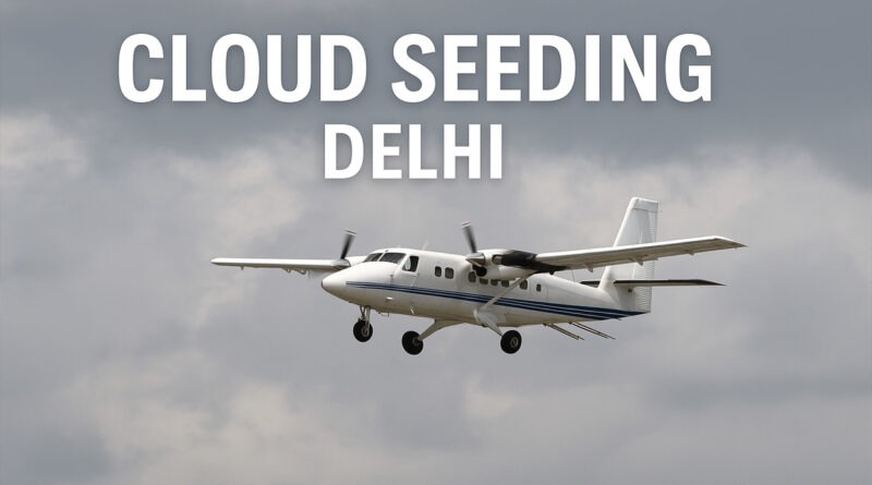 Cloud Seeding Delhi: प्रदूषण नियंत्रण के लिए महंगी लेकिन अस्थायी तकनीक | द मॉर्निंग स्टार