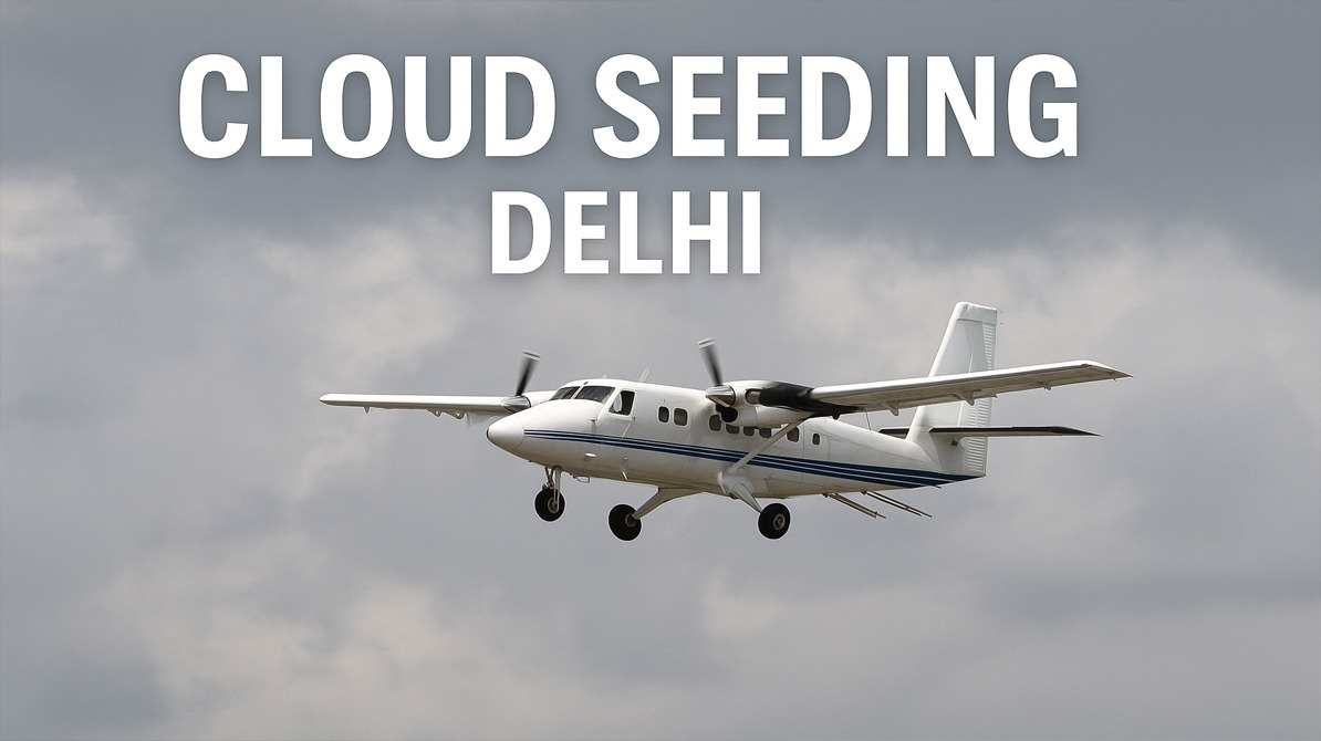 Cloud Seeding Delhi: प्रदूषण नियंत्रण के लिए महंगी लेकिन अस्थायी तकनीक | द मॉर्निंग स्टार