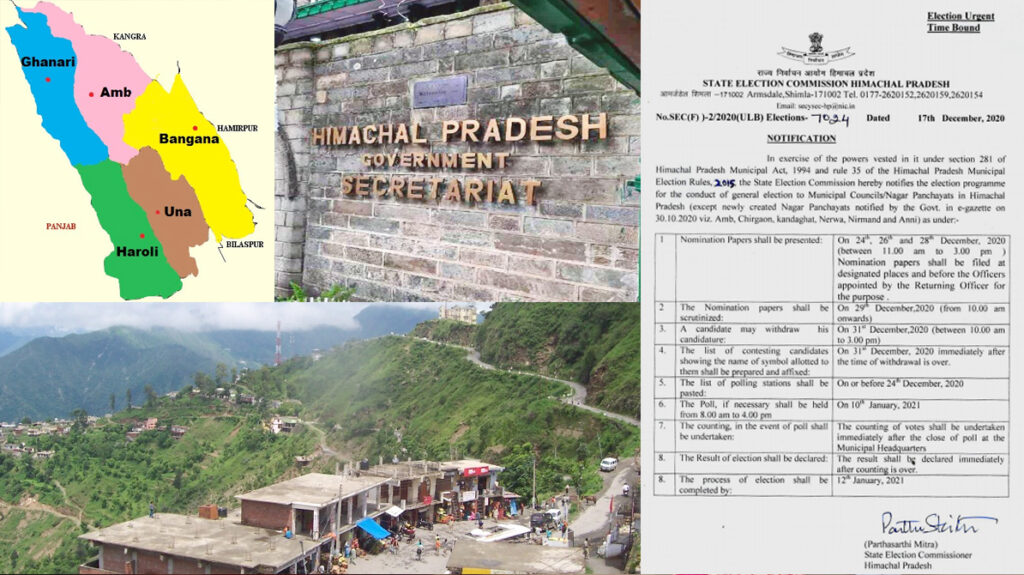 हिमाचल में संगड़ाह नगर पंचायत गठन, बंगाणा विस्तार