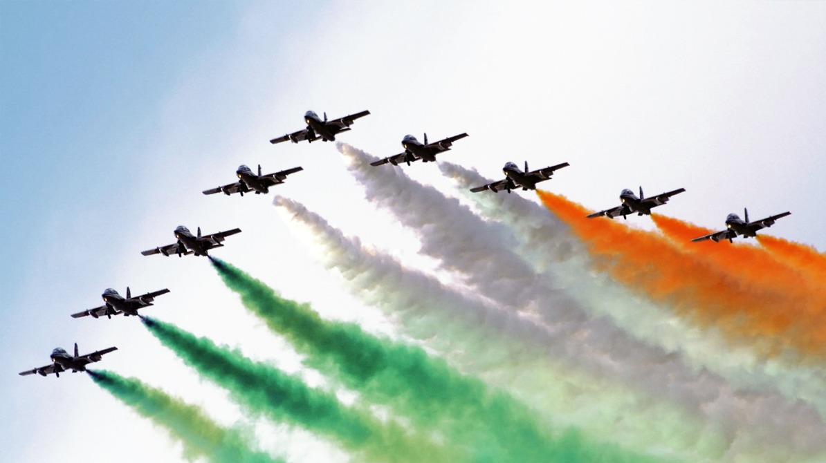 77वें गणतंत्र दिवस की परेड कर्तव्य पथ