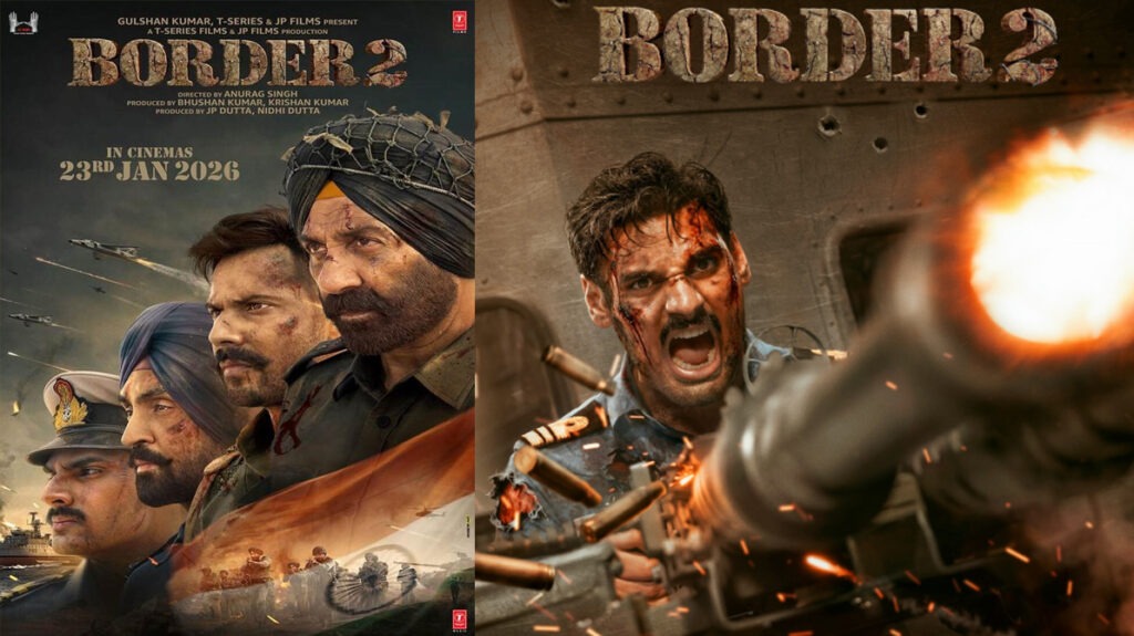 Ahan Shetty in Border 2 film look