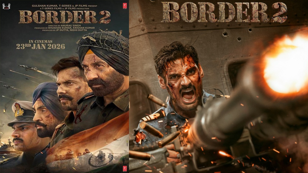 Ahan Shetty in Border 2 film look