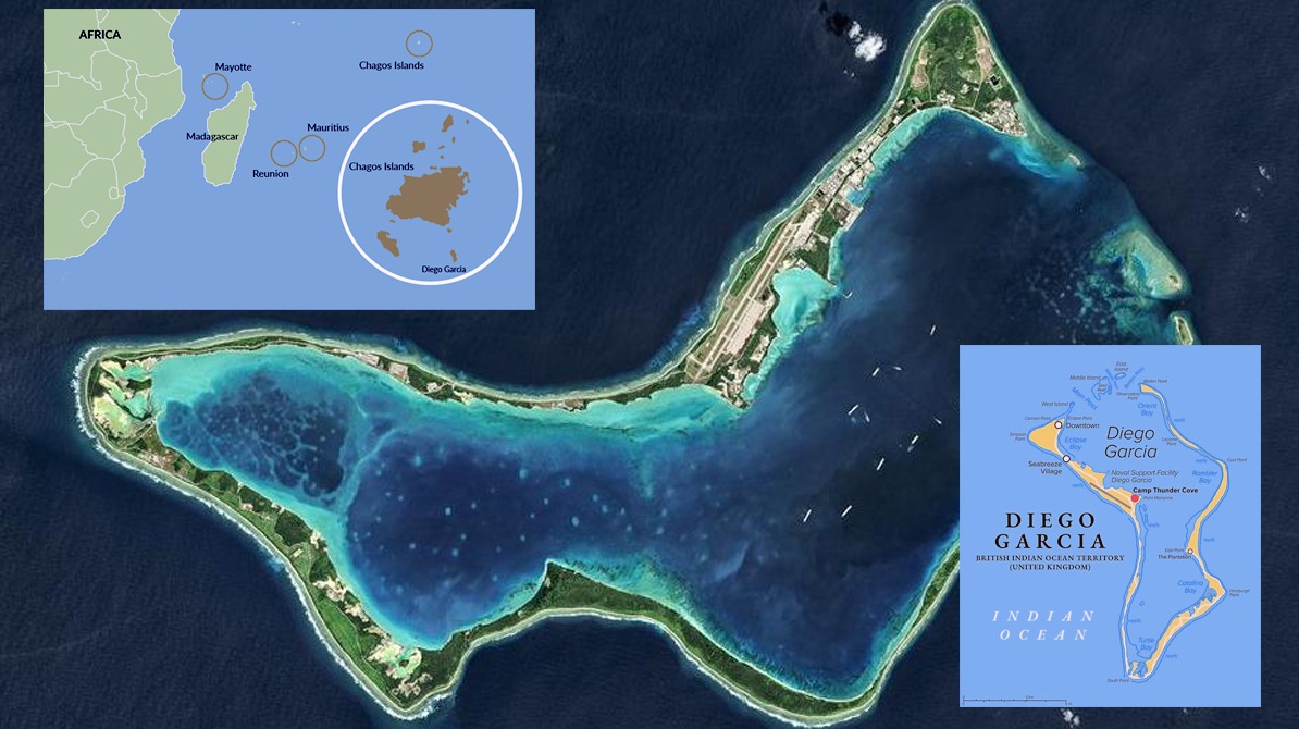 Diego Garcia military base in Indian OceanDiego Garcia military base in Indian Ocean