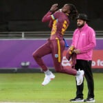 West Indies vs Afghanistan T20 match action