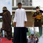 आचे में शरिया कानून के तहत सार्वजनिक सजा