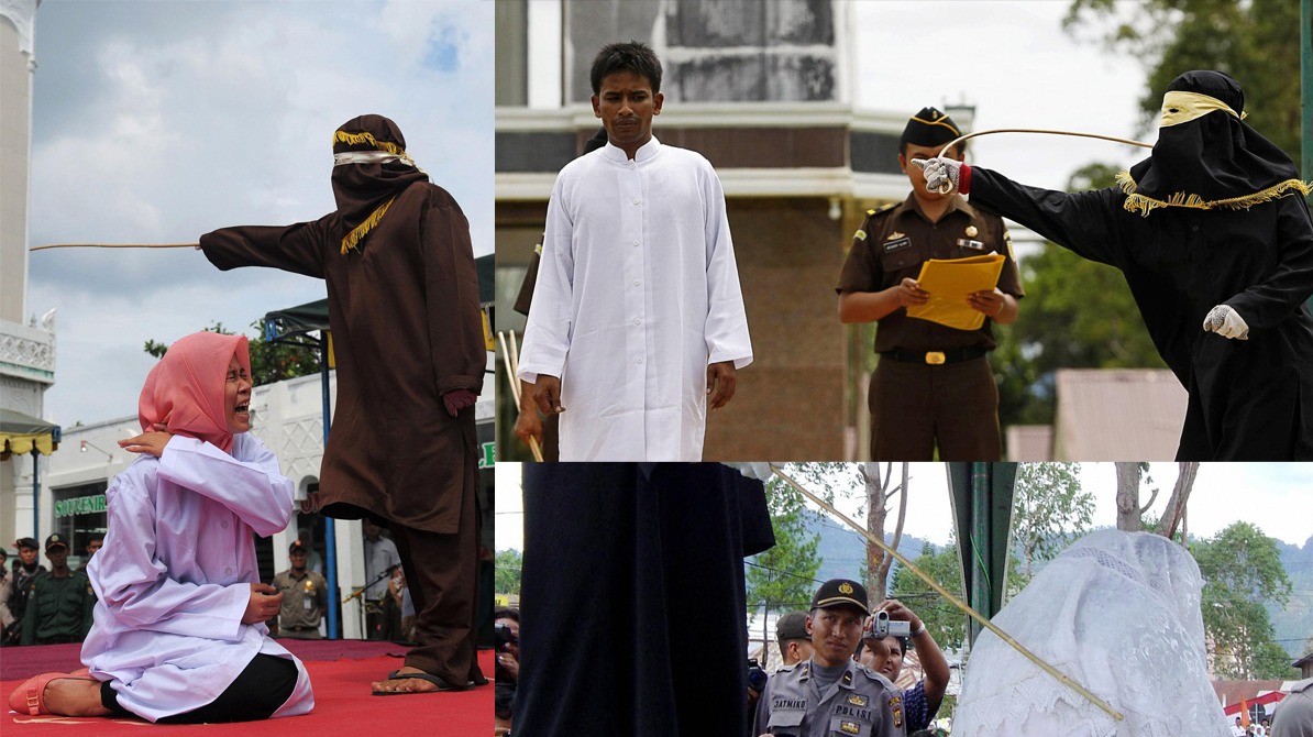 आचे में शरिया कानून के तहत प्रेमी जोड़े को तालिबानी सजा, 140-140 कोड़े