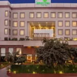 AI Impact Summit 2026 के दौरान NCR होटल का दृश्य