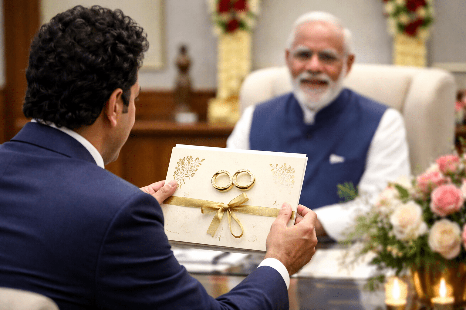 अर्जुन तेंदुलकर शादी | मोदी को न्योता