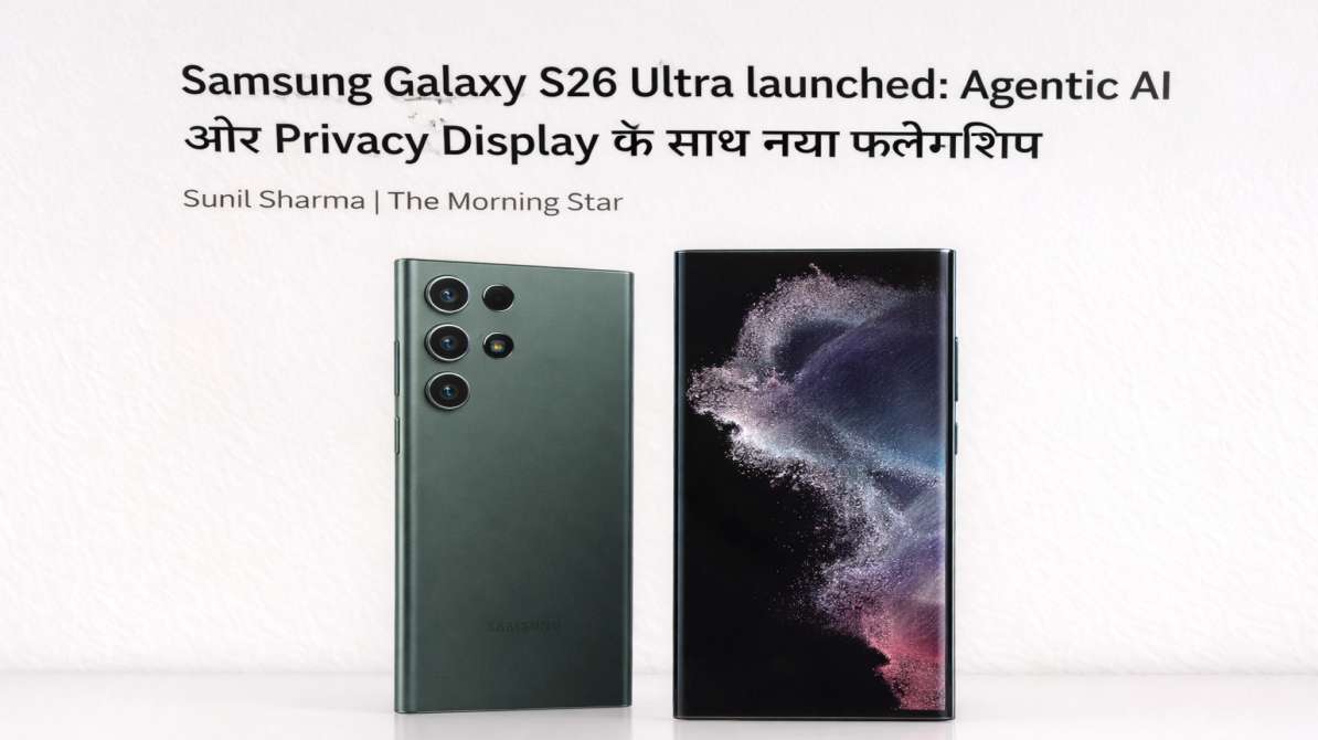 Samsung Galaxy S26 Ultra launched: Agentic AI और Privacy Display के साथ नया फ्लैगशिप