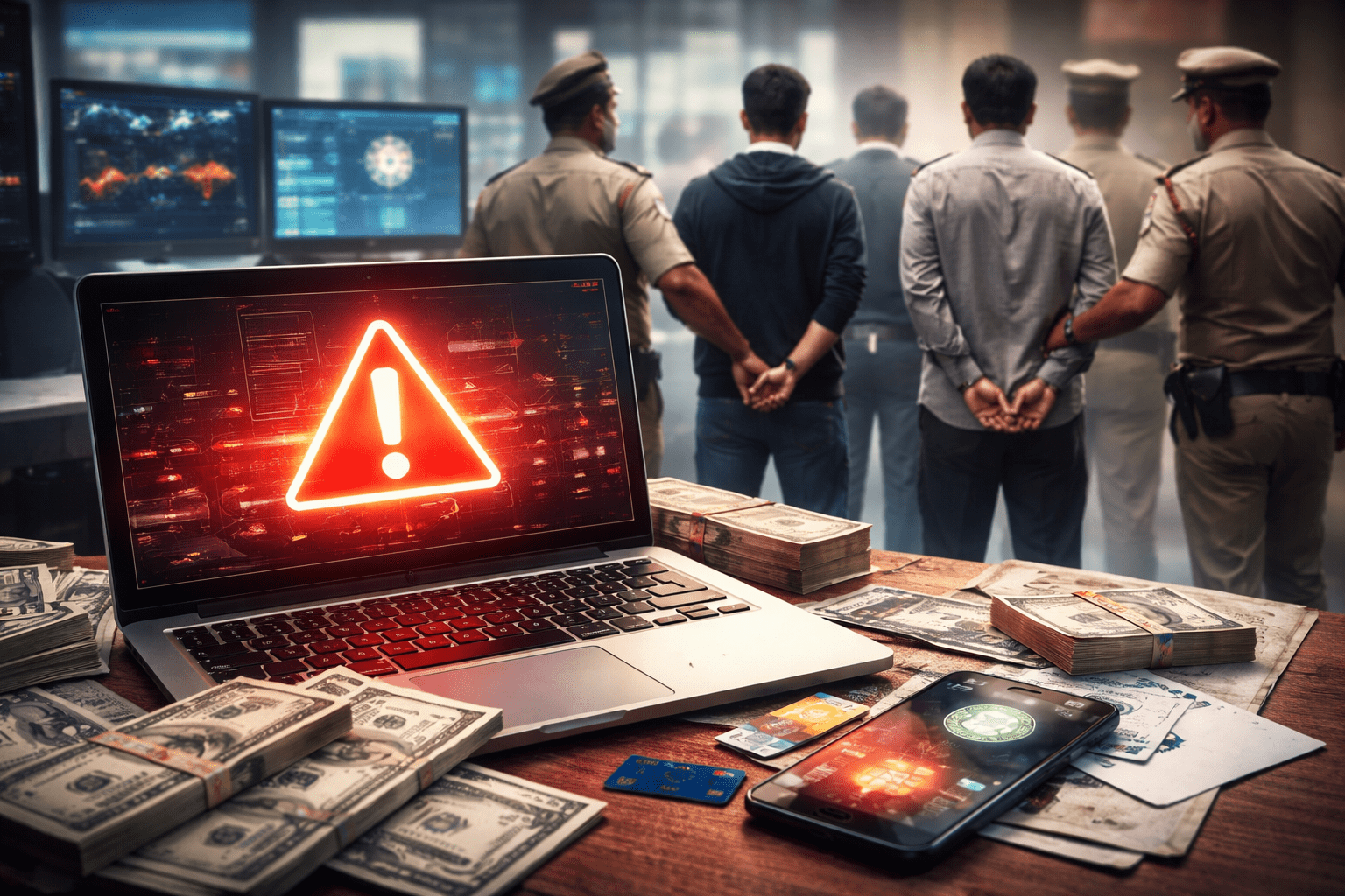 दिल्ली साइबर ठगी मामला | अंतर्राष्ट्रीय नेटवर्क पर दिल्ली पुलिस की बड़ी कार्रवाई