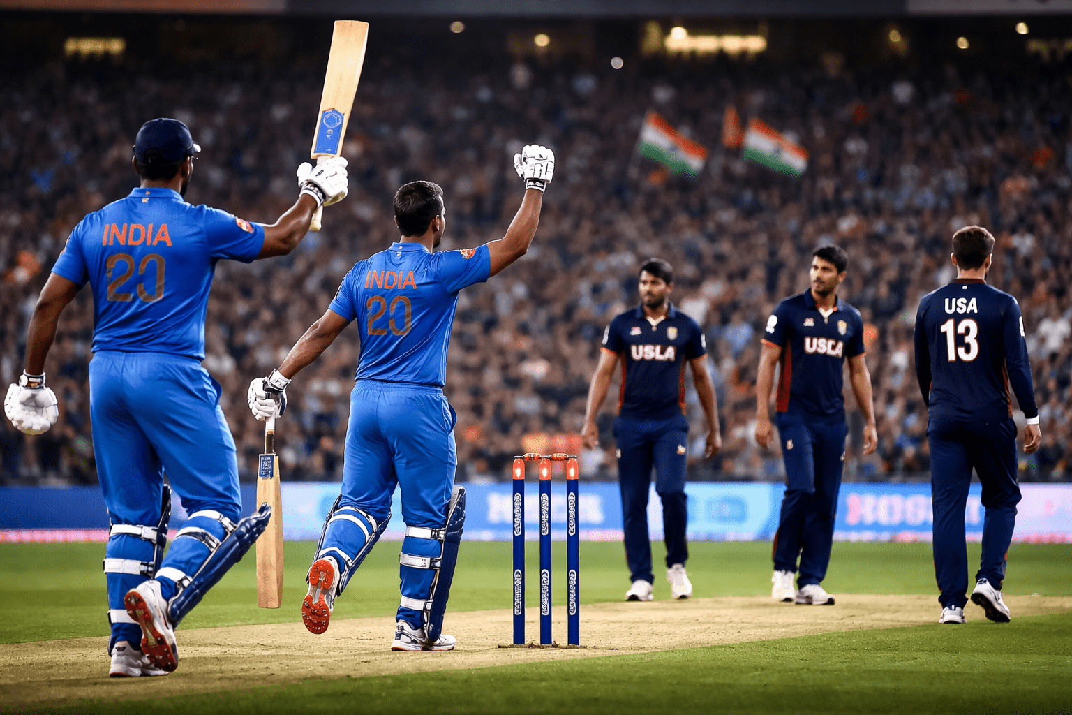 भारत बनाम अमेरिका T20 वर्ल्ड कप 2026 : भारत की जीत, नया इतिहास