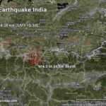 सिक्किम भूकंप 2026 के बाद पश्चिम सिक्किम में लोग बाहर खड़े
