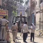 Delhi Uttam Nagar Holi Clash case demolition drive by MCD at accused house