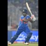 संजू सैमसन टी-20 वर्ल्ड कप सेमीफाइनल में बल्लेबाजी करते हुए