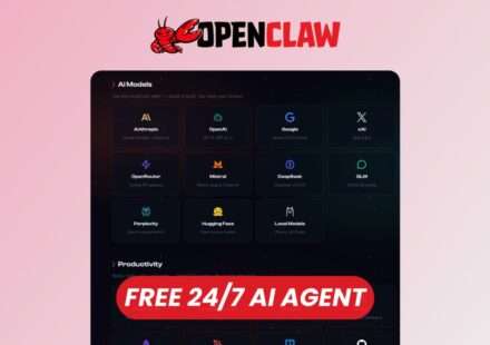 OpenClaw AI Agent dashboard showing autonomous AI automation tasks