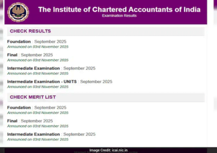 ICAI CA Final Result 2026: Check on icai.nic.in