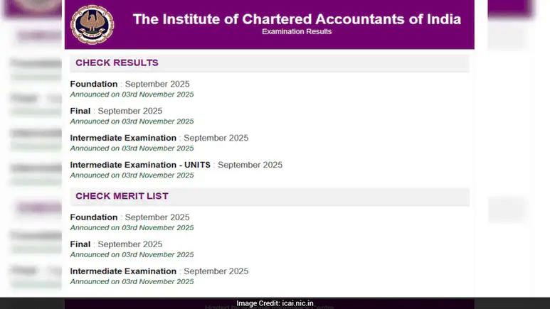 icai.nic.in पर ICAI CA Final Result 2026 कैसे देखें? ICAI CA Final Result 2026: Check on icai.nic.in
