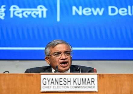 Election Commission of India announcing schedule for five states assembly elections 2026 press conference