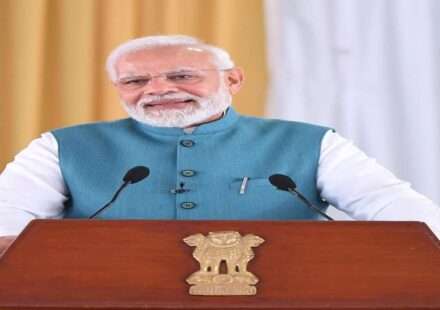 संसद विवाद और महिला आरक्षण बिल के बीच पीएम मोदी देश को संबोधित करते हुए।