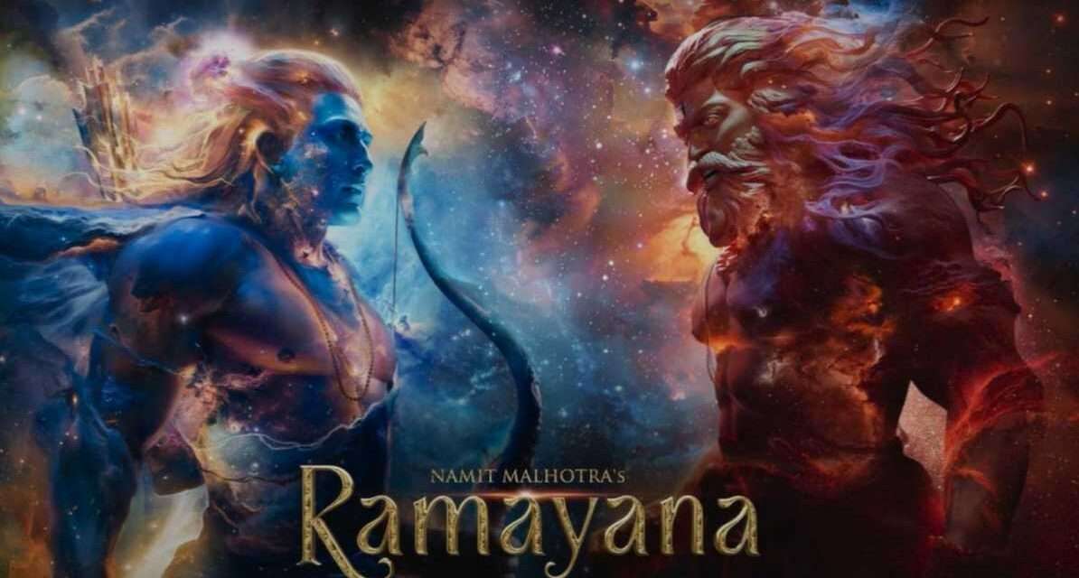 Ramayana Movie Opening Scene में कुबेर और रावण के बीच महायुद्ध का दृश्य