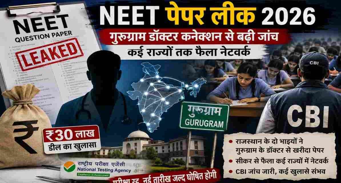 NEET पेपर लीक मामले की जांच करती एजेंसियां