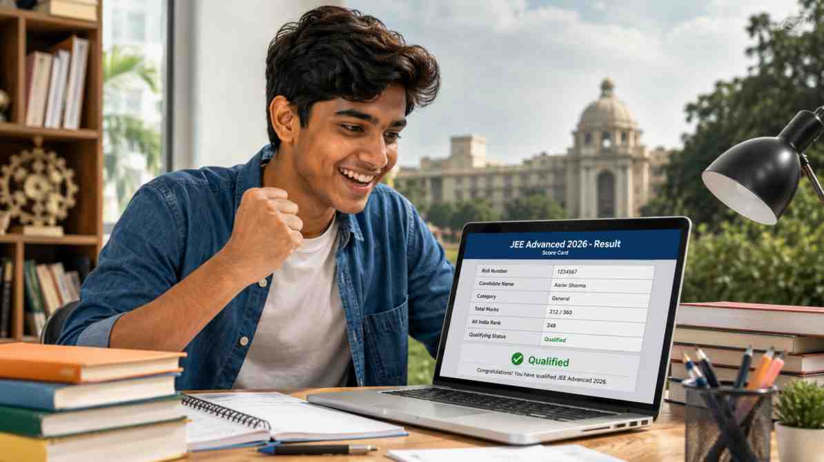 JEE Advanced Result 2026 | इस दिन जारी होगा रिजल्ट, ऐसे डाउनलोड करें स्कोरकार्ड