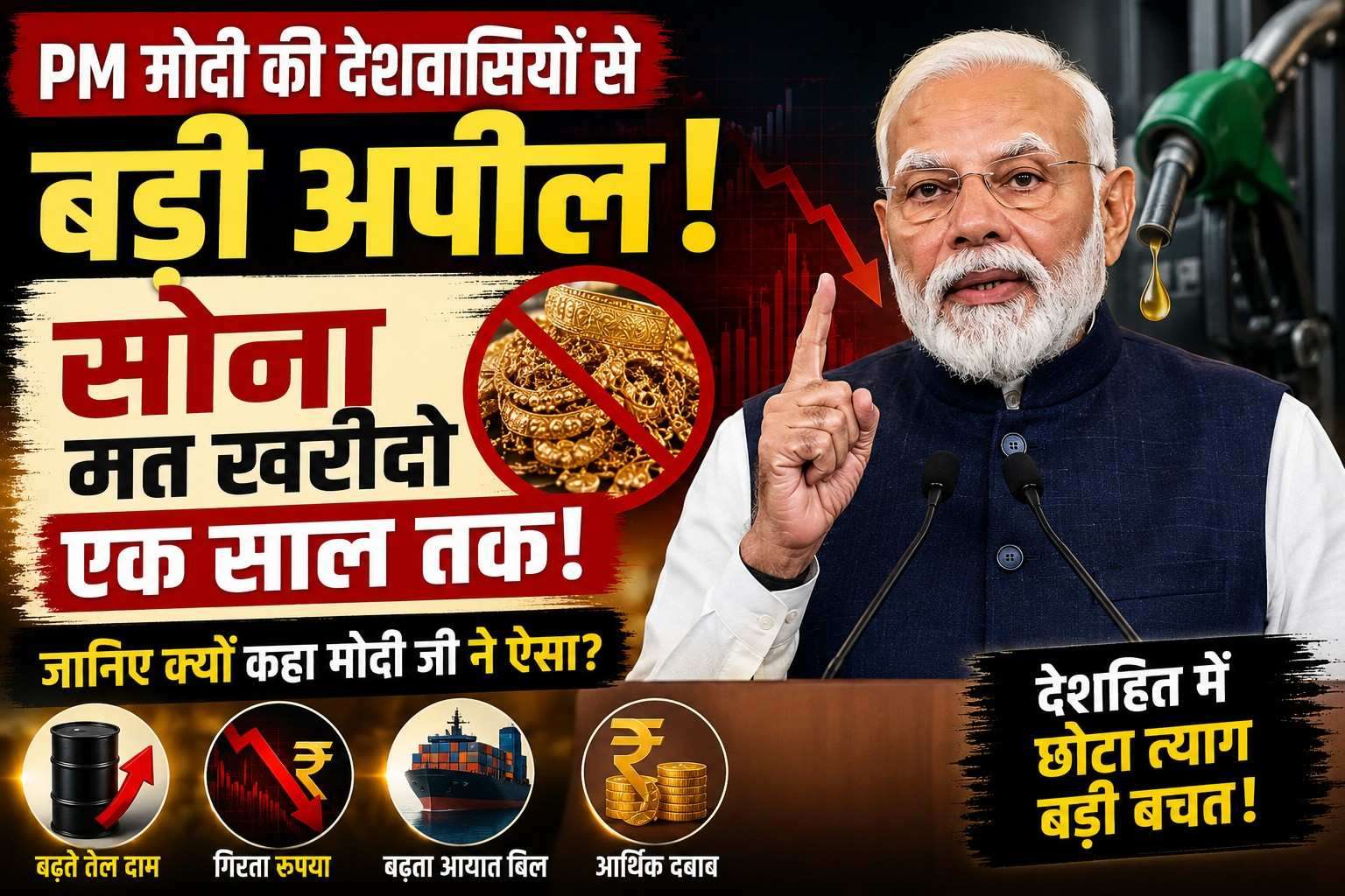 PM Modi appeal to nation के बाद बढ़ी आर्थिक चिंता