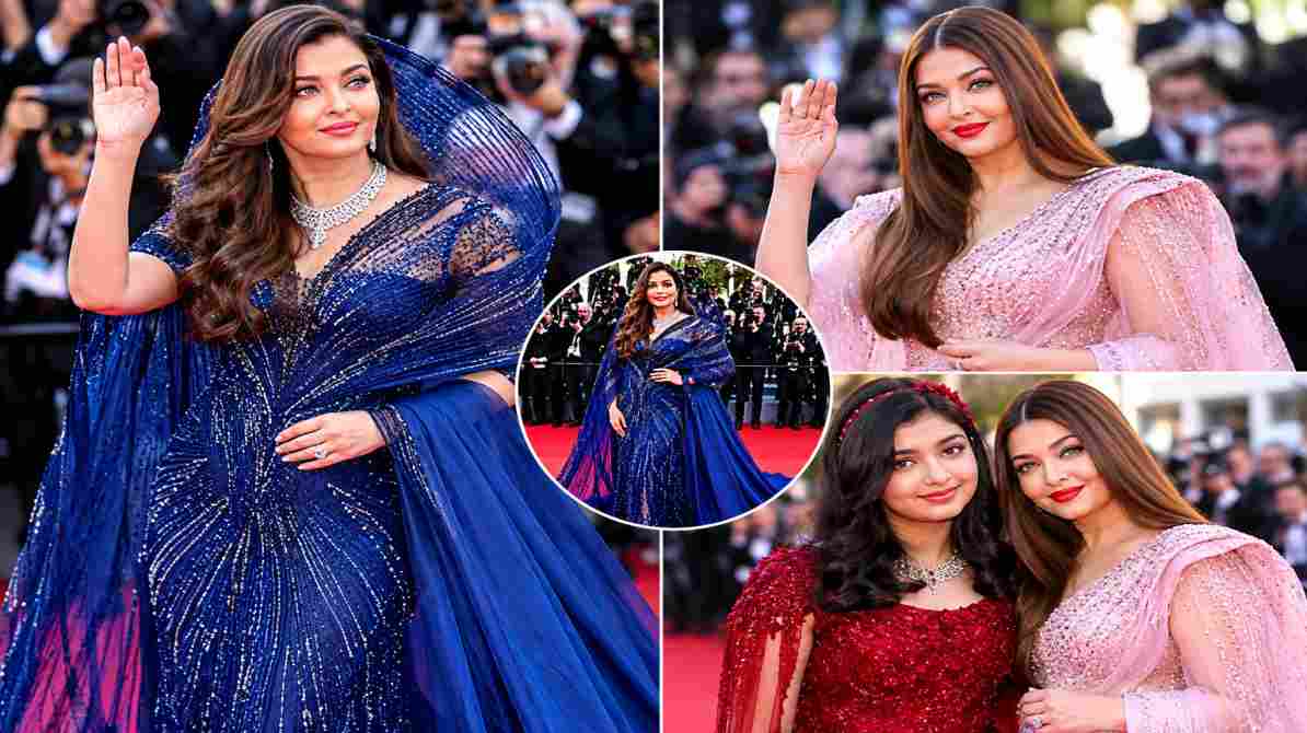 Cannes 2026 | ब्लू गाउन में छाईं Aishwarya Rai, बेटी आराध्या संग रेड कार्पेट पर लूटी महफिल