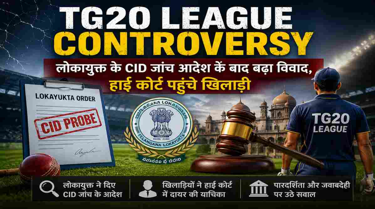 TG20 League Controversy | लोकायुक्त के CID जांच आदेश के बाद बढ़ा मामला, हाई कोर्ट पहुंचे खिलाड़ी
