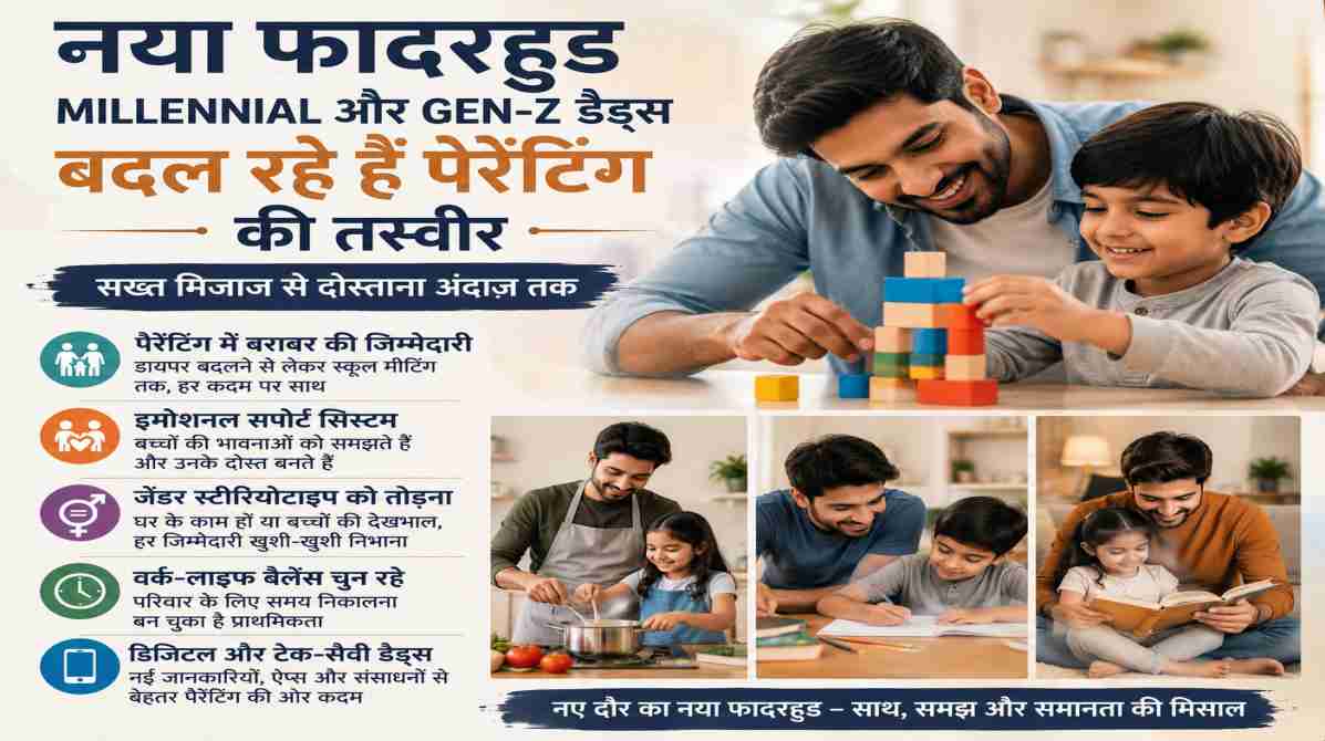 नया फादरहुड | Millennial और Gen-Z डैड्स बदल रहे हैं पेरेंटिंग की तस्वीर