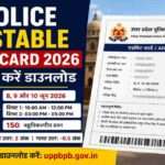 UP Police Constable Admit Card 2026 download process, exam date, shift timing and recruitment exam details for candidates.
