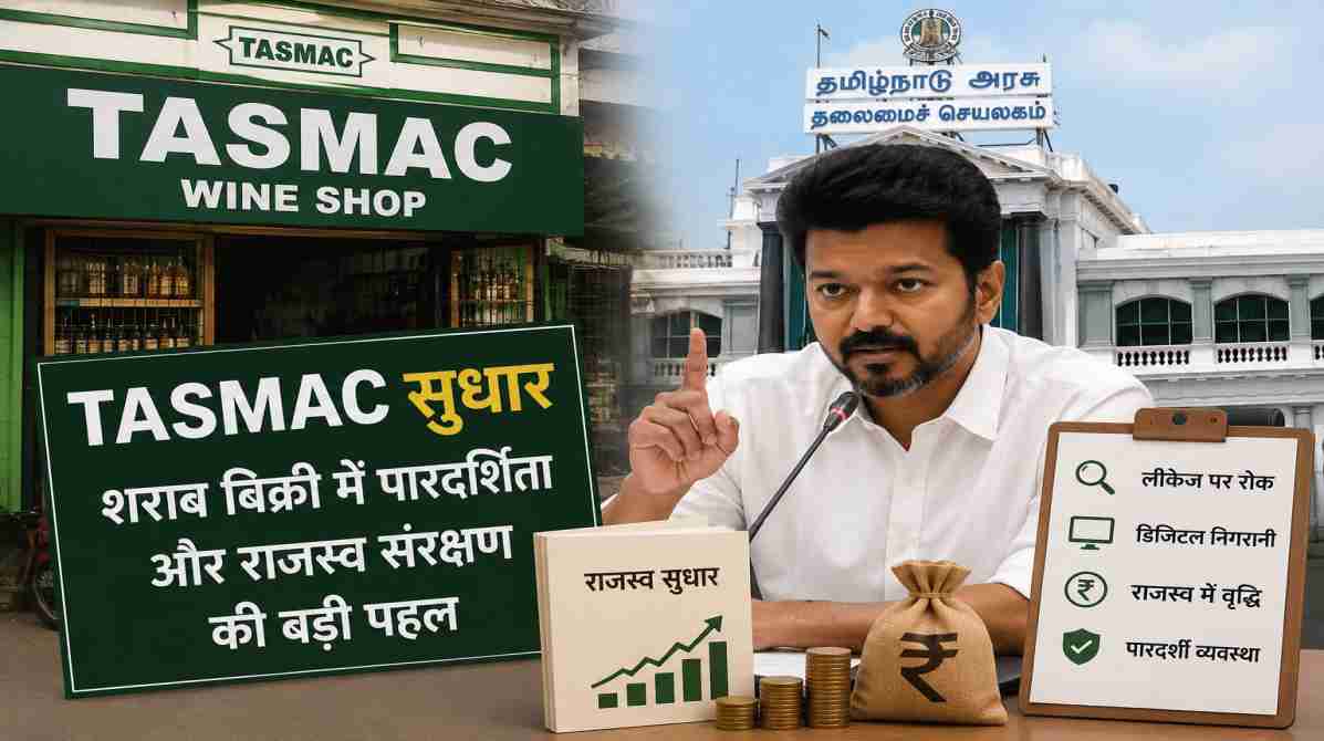 TASMAC सुधार | शराब बिक्री व्यवस्था में पारदर्शिता लाने की तैयारी