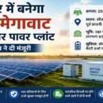 उत्तर प्रदेश के सीतापुर में रक्षा मंत्रालय की 850 एकड़ भूमि पर विकसित होने वाली 250 मेगावाट सौर ऊर्जा परियोजना का सांकेतिक दृश्य।