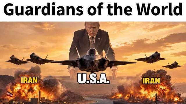 Trump AI Images Iran Tension :- ट्रंप ने शेयर कीं AI तस्वीरें, ईरान पर हमले का दावा, अमेरिका-ईरान तनाव के बीच मचा बवाल
