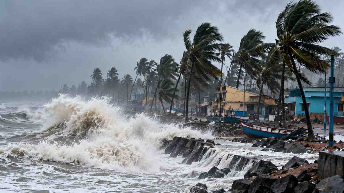 चक्रवाती तूफान अर्नब: तटीय इलाकों में सतर्कता, भारी बारिश और राहत कार्यों पर नजर