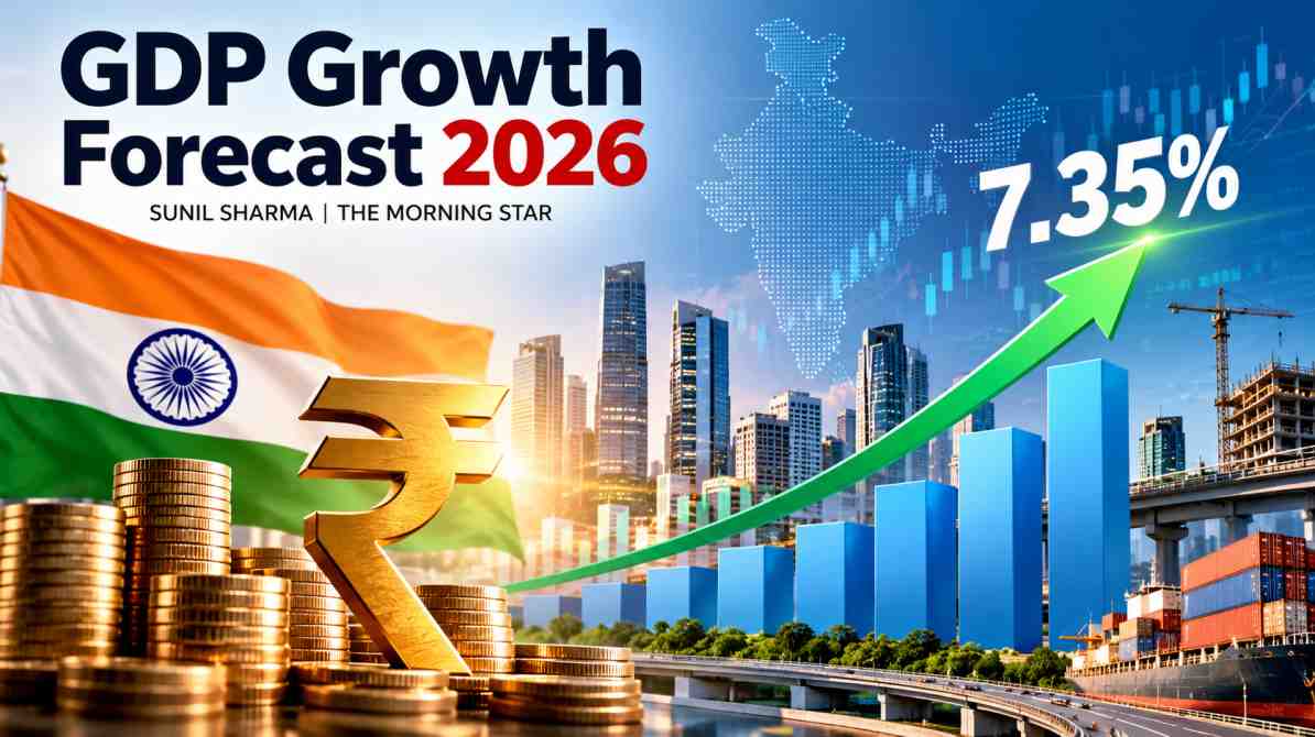 GDP Growth Forecast 2026: भारतीय अर्थव्यवस्था की रफ्तार मजबूत, दूसरी तिमाही में 7.35% वृद्धि का अनुमान
