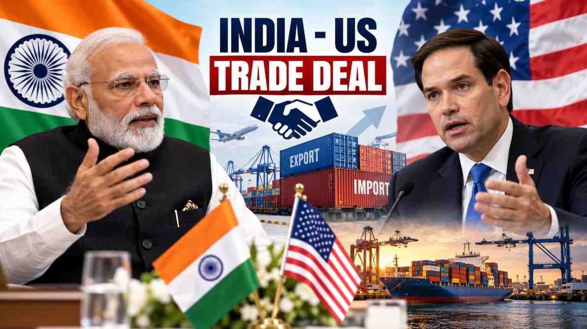 भारत-अमेरिका ट्रेड डील 2026: मार्को रुबियो के भारत दौरे से समझौते की उम्मीदें बढ़ीं, टैरिफ और रूसी तेल पर नजर