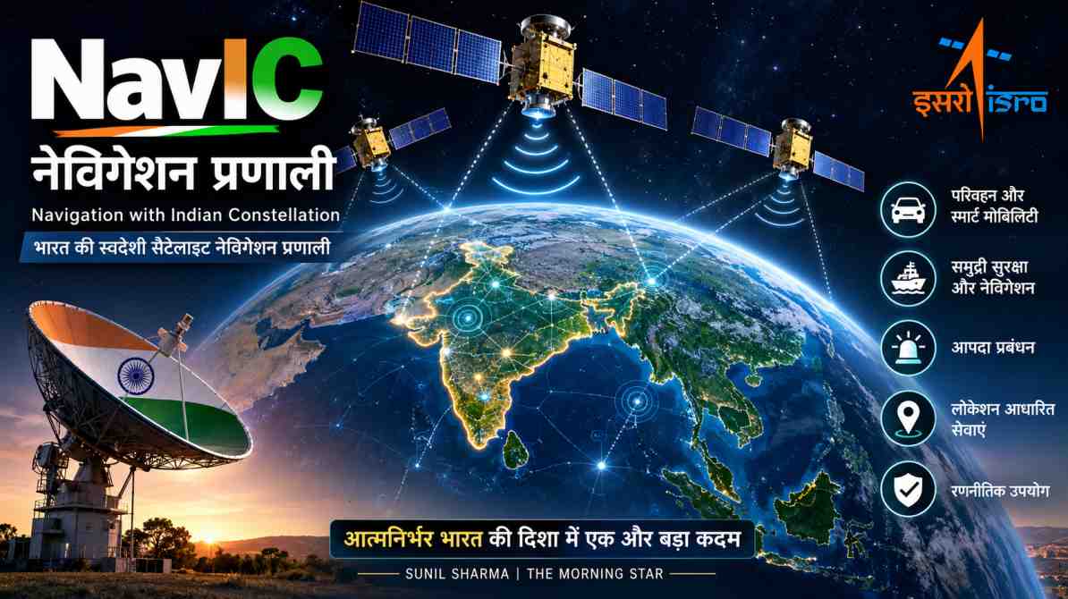 NavIC नेविगेशन प्रणाली: भारत की स्वदेशी तकनीक से मजबूत होगी सैटेलाइट नेविगेशन सेवा