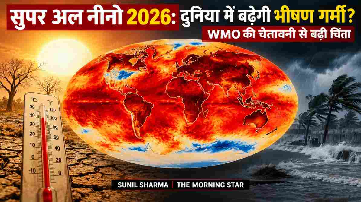 सुपर अल नीनो 2026: दुनिया में बढ़ेगी भीषण गर्मी? WMO की चेतावनी से बढ़ी चिंता