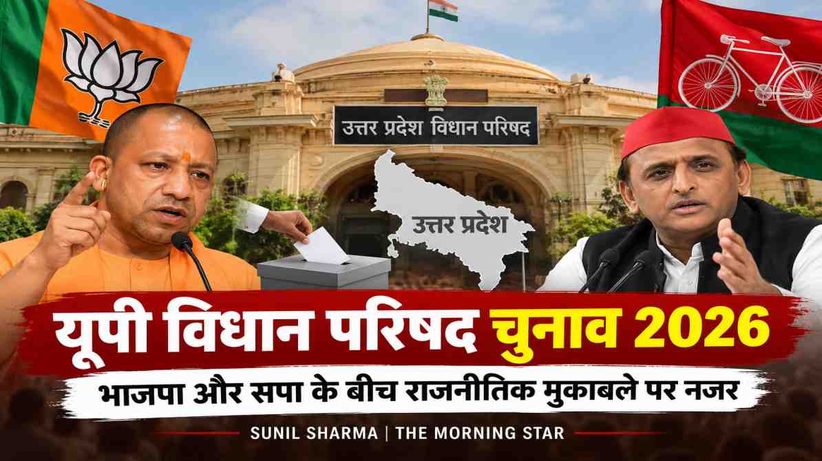 यूपी विधान परिषद चुनाव 2026: भाजपा और सपा के बीच राजनीतिक मुकाबले पर नजर